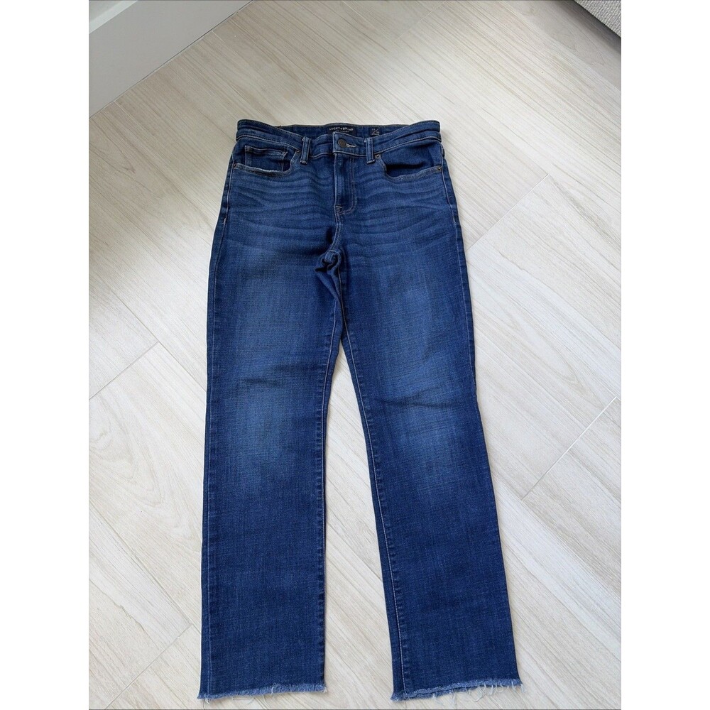Lucky Brand Jeans Womens 10/30 R Sweet Mid Rise Straight Denim Stretch